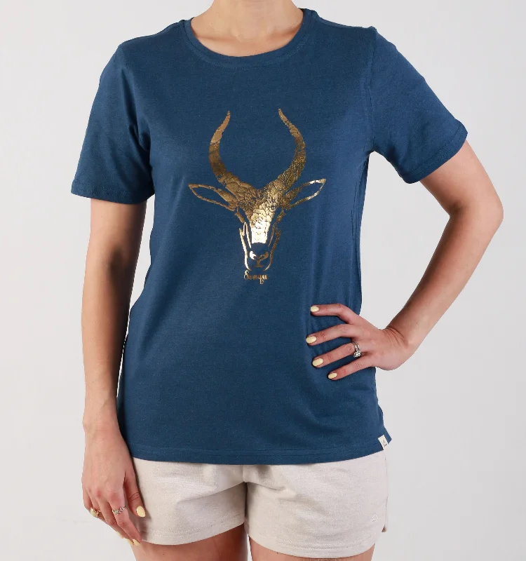 "SPRINGBOK ROSE" - TEE - BLUETTE