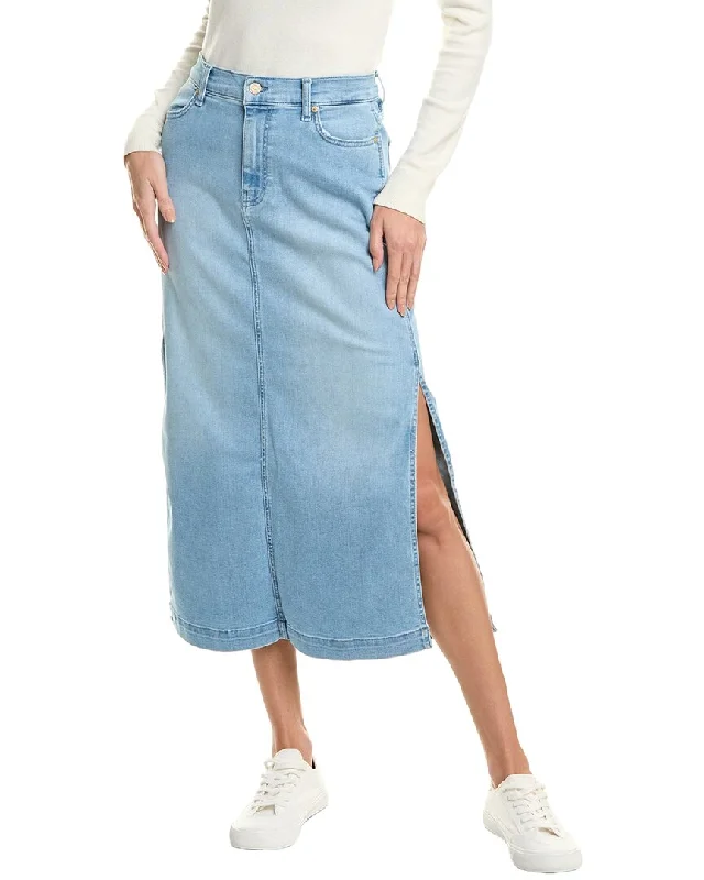 7 For All Mankind Midi Skirt