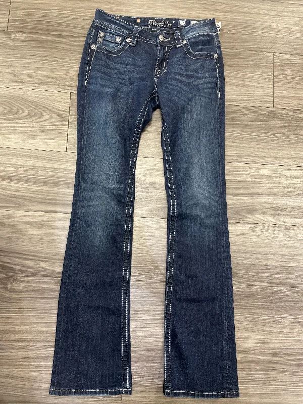 Jeans Boot Cut By Miss Me In Blue, Size: 4