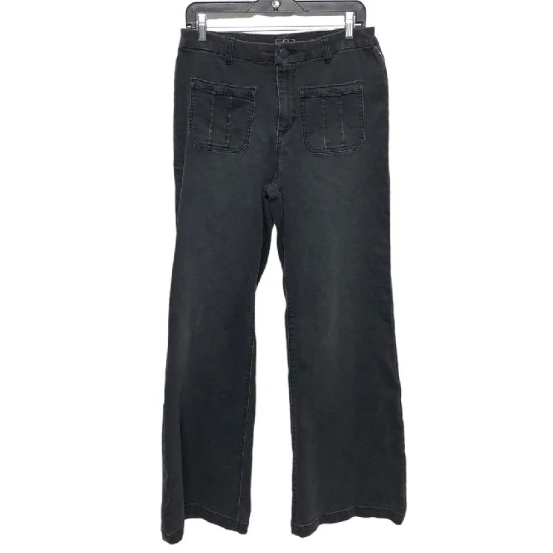 Jeans Flared By G By Giuliana In Black, Size: 14