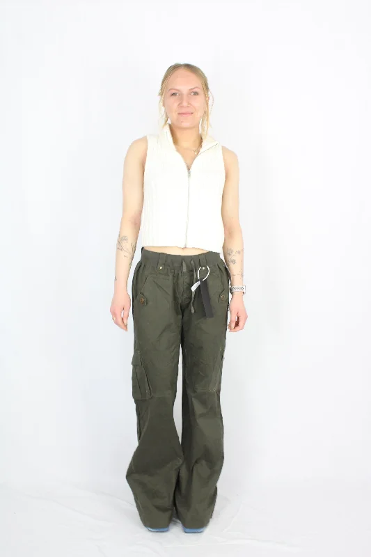 The Kript - Flared Cargo Pants