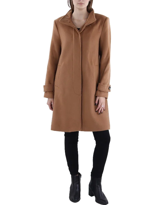 Womens Wool Cozy Trench Coat