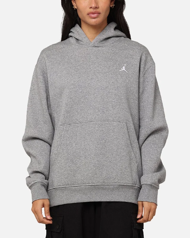 Jordan Brooklyn Fleece Printed Pullover Hoodie Carbon Heather