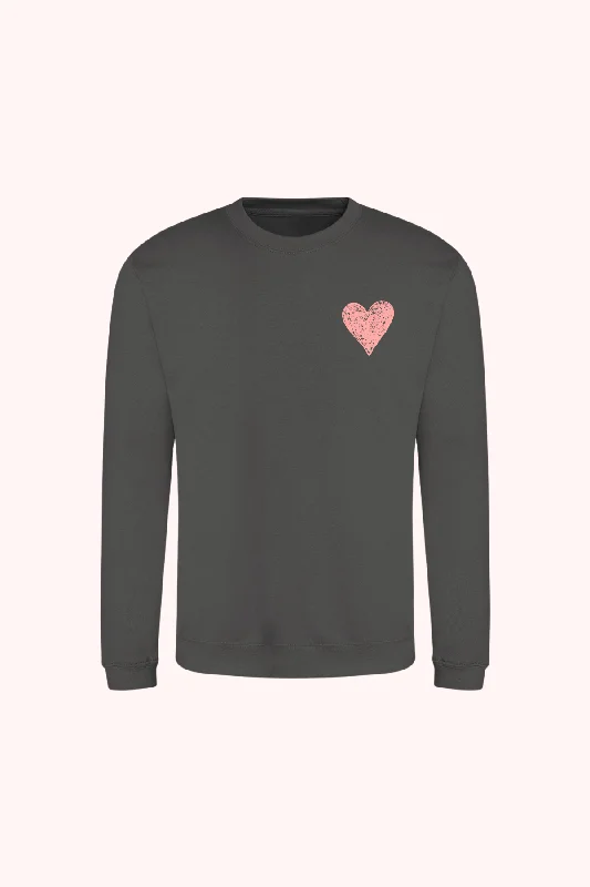 Outlet - Chalk Heart Sweatshirt