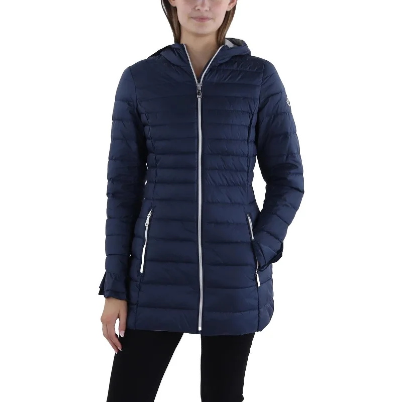 Tahari Womens Insulated Lightweight Puffer Jacket