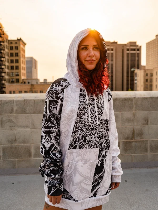 Yin & Yang Mandala Unisex Hoodie