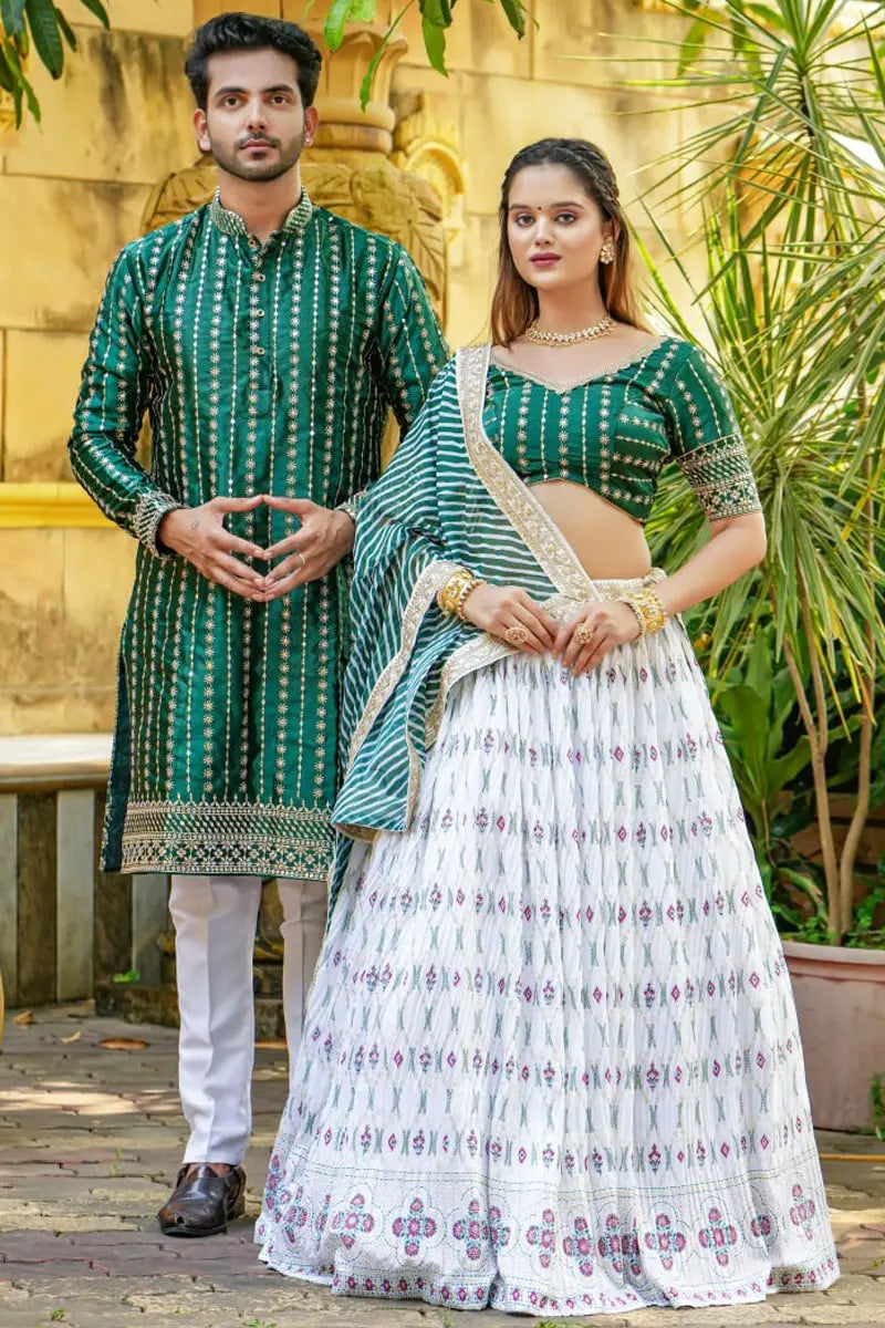 Matching Wedding Outfits For Couples