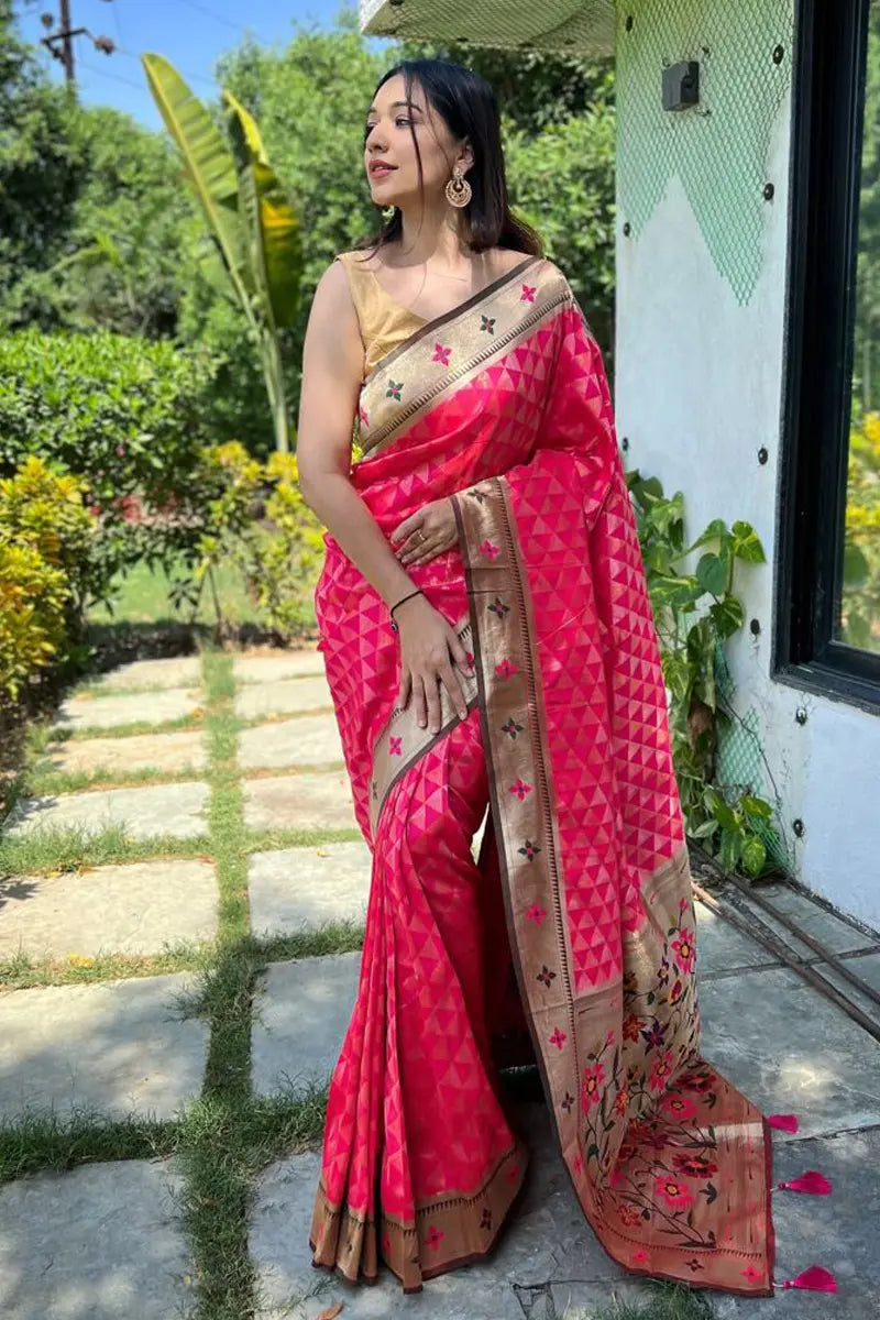 Paithani Saree For Wedding Guest 2024